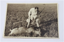 Four (4) Walter Hagen Original Safari Hunting Photos - Kirkwood Family Collection