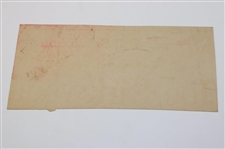 Four (4) Joe Kirkwood Exhibition Advertising Pieces & Joe Kirkwood's Golden Acre Land Ownership Card