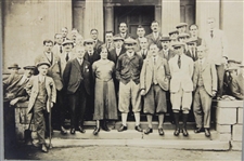 c.1920's Jock Hutchison, Joe Kirkwood & Golf Group Matted Original Photo From Hutchison Estate