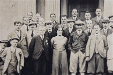 c.1920's Jock Hutchison, Joe Kirkwood & Golf Group Matted Original Photo From Hutchison Estate