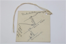 Three (3) c.1950's Joe Kirkwood Golf Exhibition Advertisement Pieces & (3) Tickets