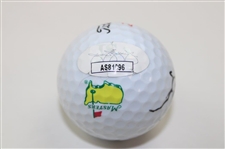 George Archer Signed Titleist Masters Logo Golf Ball JSA #AS81096