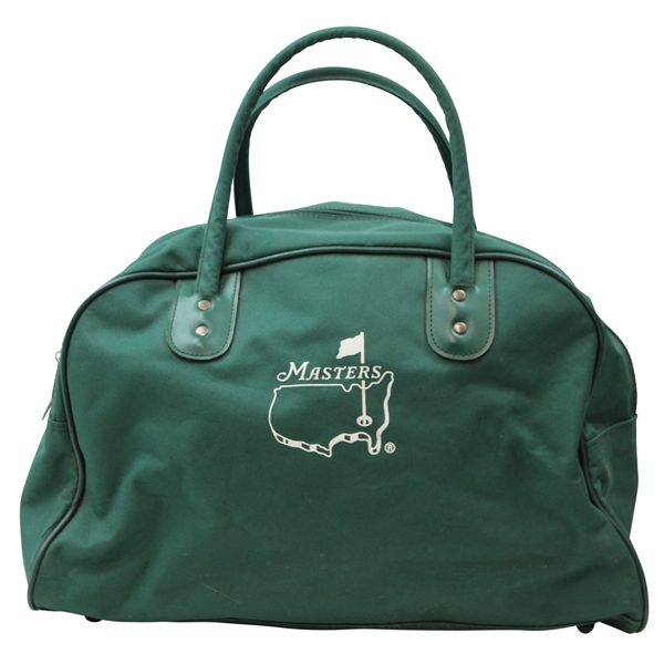Masters Tournament Logo Large Green Duffel Bag - Used