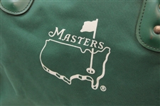 Masters Tournament Logo Large Green Duffel Bag - Used