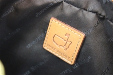Masters Brown & Green Leather Purse - Made in Italy