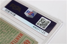 1959 Topps #461 Mickey Mantle Hits 42Nd Homer For Crown Card PSA EX-MT 6.5 #44071125