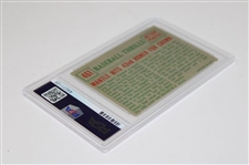 1959 Topps #461 Mickey Mantle Hits 42Nd Homer For Crown Card PSA EX-MT 6.5 #44071125