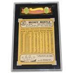 1968 Topps #280 Mickey Mantle Card SGC Good 3 #1088828-004