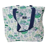 Masters Scout White/Green Packable Tote
