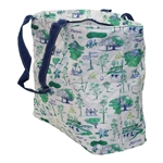 Masters Scout White/Green Packable Tote