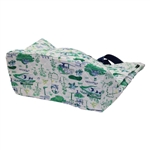 Masters Scout White/Green Packable Tote