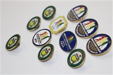 Six (6) Masters National Drive Chip & Putt Finals Pins w/Five (5) 2008 Junior Patron Pins