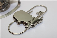 Masters Tournament Undated Silver Tone Clip w/Two (2) Masters Silver Tone Logo Clips