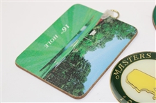 1993, 1994, 1995, 1996 (x2), 2011 & Undated Masters Tournament Bag Tags 