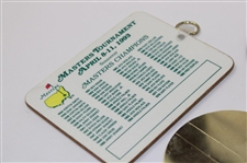 1993, 1994, 1995, 1996 (x2), 2011 & Undated Masters Tournament Bag Tags 