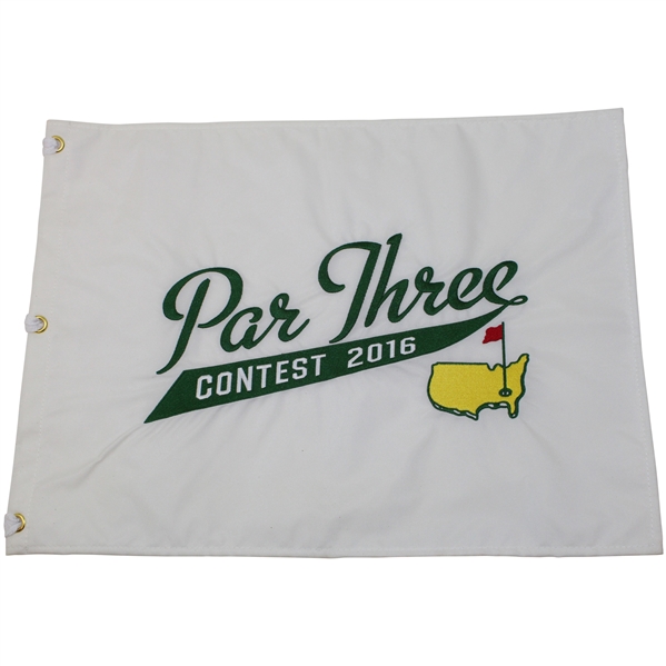2016 Masters Par 3 Tournament Embroidered Flag