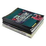 Five (5) Masters CBS Sports Guides w/Three (3) Masters Player Guides
