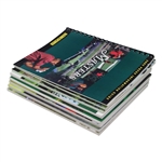 Five (5) Masters CBS Sports Guides w/Three (3) Masters Player Guides