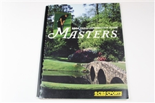 Five (5) Masters CBS Sports Guides w/Three (3) Masters Player Guides