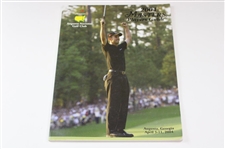 Five (5) Masters CBS Sports Guides w/Three (3) Masters Player Guides
