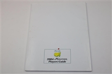 Five (5) Masters CBS Sports Guides w/Three (3) Masters Player Guides