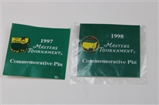 1994, 1996-1998, 2000-2010, 2012-2013 & 2015-2019 Masters Tournament Commemorative Pins 