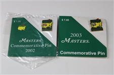 1994, 1996-1998, 2000-2010, 2012-2013 & 2015-2019 Masters Tournament Commemorative Pins 