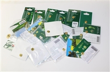 1994, 1996-1998, 2000-2010, 2012-2013 & 2015-2019 Masters Tournament Commemorative Pins 