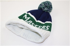 Masters Tournament White/Green/Navy Cotton Beanie Cap - New w/Tags