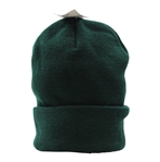 Masters Tournament Logo Dk Green Outline Logo Beanie Cap - New w/Tags