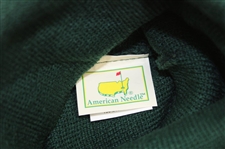 Masters Tournament Logo Dk Green Outline Logo Beanie Cap - New w/Tags