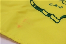 Jim Nantz Signed 2016 Masters Embroidered Flag with 'A Tradition Unlike Any Other' PSA #AJ38635