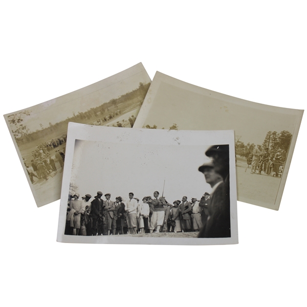 Three (3) Pinehurst Tournament Golf Original Photos Including John Hemmer Studio