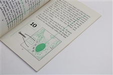 Jack Nicklaus Signed 1965 Masters Tournament Spectator Guide JSA ALOA