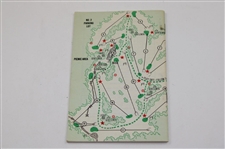 Jack Nicklaus Signed 1965 Masters Tournament Spectator Guide JSA ALOA