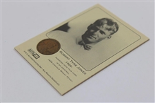 Bobby Jones 1926 Lincoln Wheat Penny Card