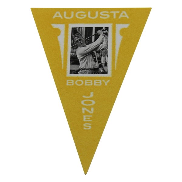 2012 Bobby Jones Augusta Panini Golden Age Golf Pennant Card No. 7