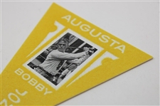 2012 Bobby Jones 'Augusta' Panini Golden Age Golf Pennant Card No. 7
