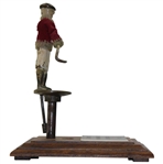 1915 Penny Arcade Golfer Apparatus From Amusement Machine