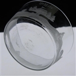 Circa 1900 Hawkes Cut Glass '19th Hole' Dish/Bowl