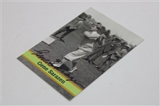 Gene Sarazen Signed 1993 Fax Pax Card JSA ALOA