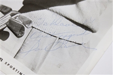 Sam Snead Signed Wilson Advisory Staff B & W Photo JSA ALOA
