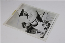 Sam Snead Signed Wilson Advisory Staff B & W Photo JSA ALOA
