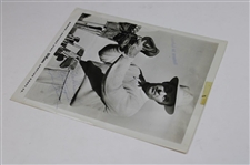 Sam Snead Signed Wilson Advisory Staff B & W Photo JSA ALOA