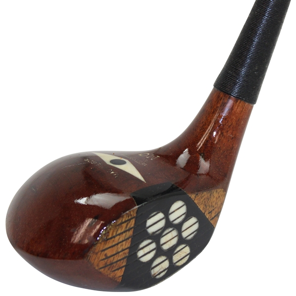 Macgregor Fancy Face Chieftain Driver Shaft Stamped Brass Back Weight
