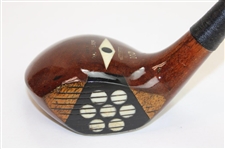 Macgregor Fancy Face Chieftain Driver Shaft Stamped Brass Back Weight