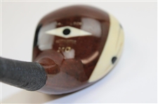Macgregor Fancy Face Chieftain Driver Shaft Stamped Brass Back Weight