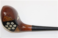 Macgregor Fancy Face Chieftain Driver Shaft Stamped Brass Back Weight