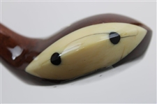 Macgregor Fancy Face Chieftain Driver Shaft Stamped Brass Back Weight