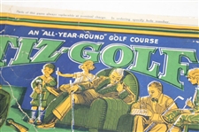 1929 'Tiz-Golf' an All Year Round Golf Course Golf Game Made by The Viophonic Corp. Pat Pend